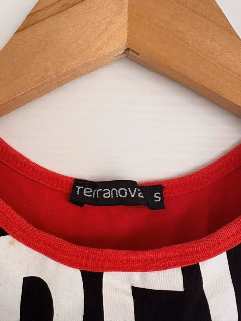Red 'Crew' Crop Top, photo 4