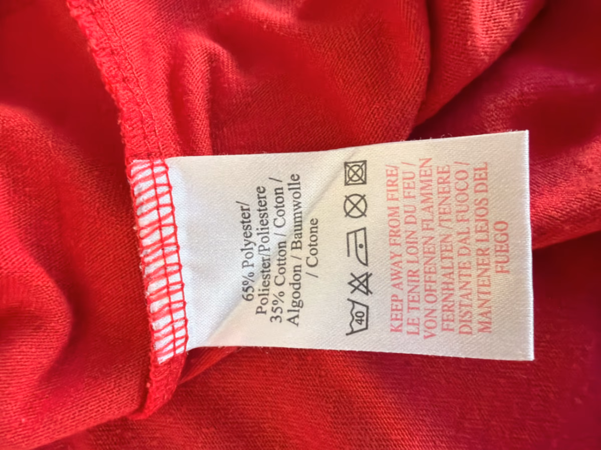 Red Umbro Short Sleeve Tee, photo 3