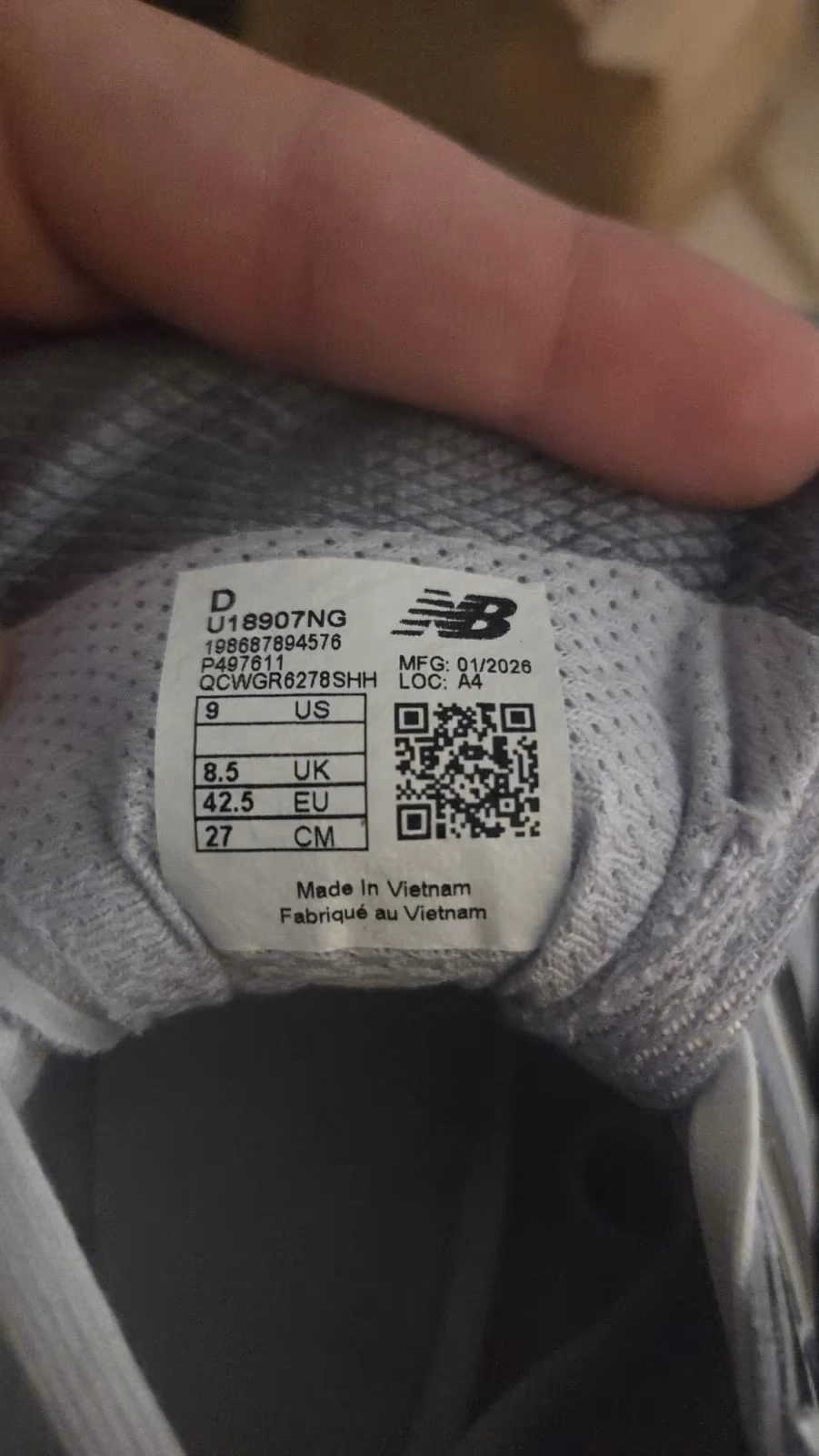 New Balance U1890  Nuovo di zecca, foto 5