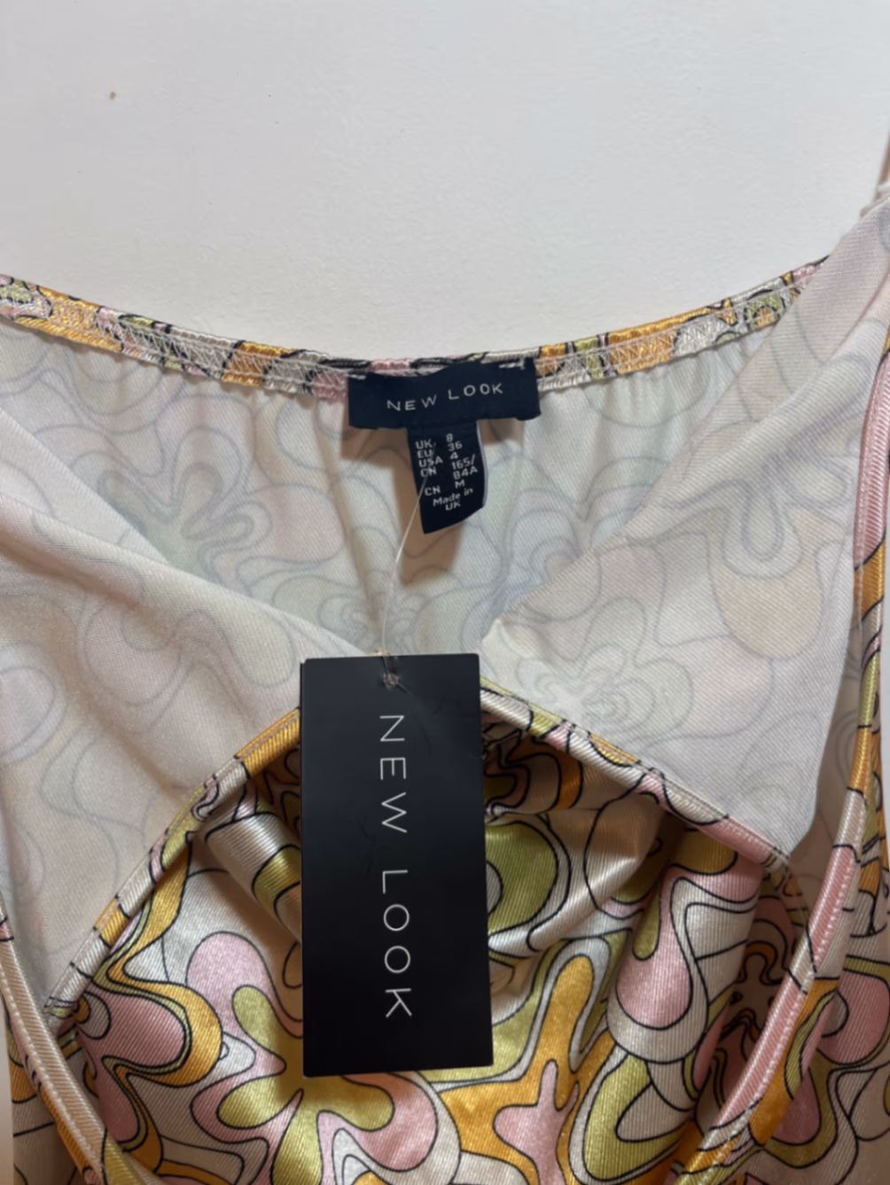 Retro Floral Halter Mini Dress, photo 4