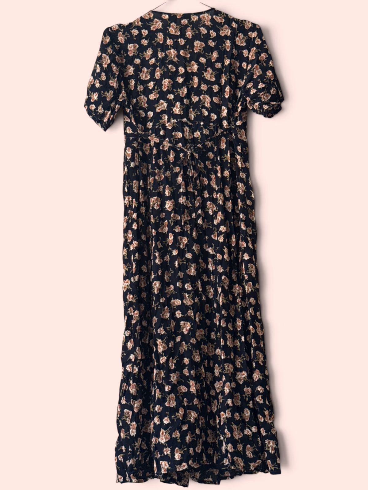Vintage Floral button-down midi dress, photo 2