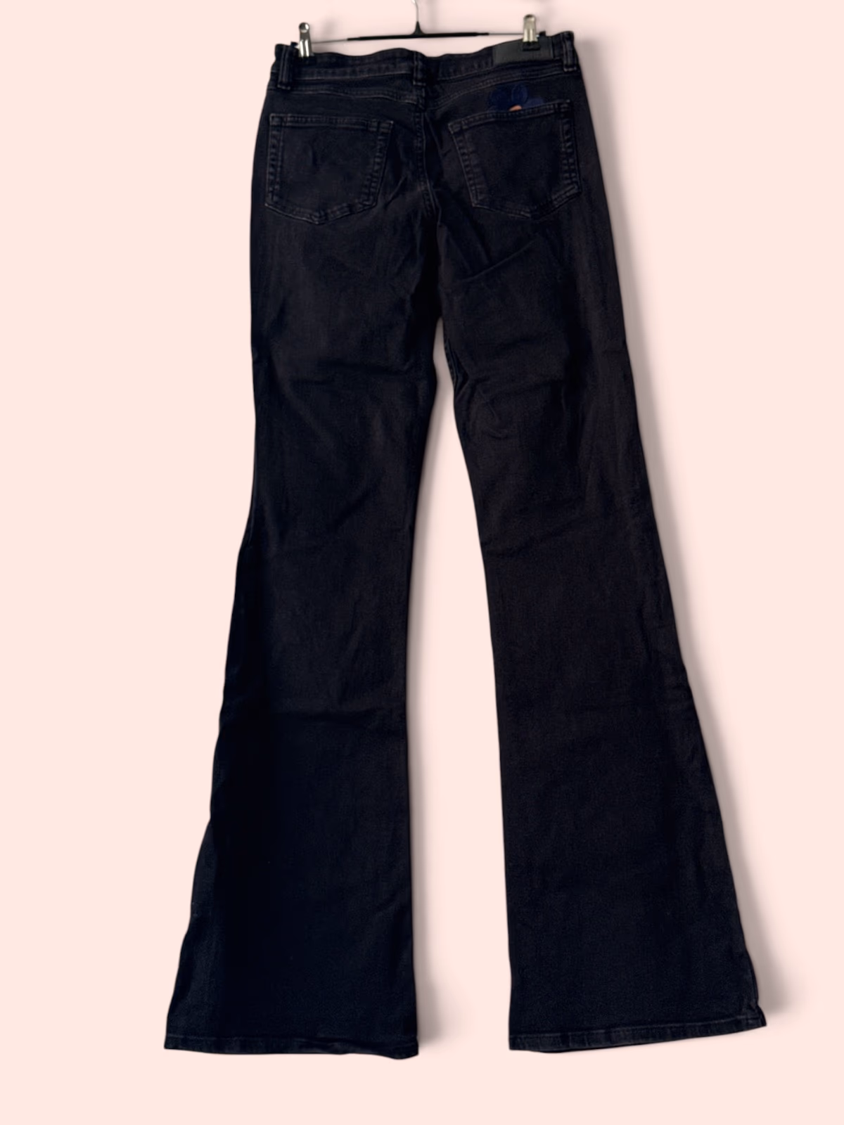 Jeans Desigual neri slim flare, foto 2