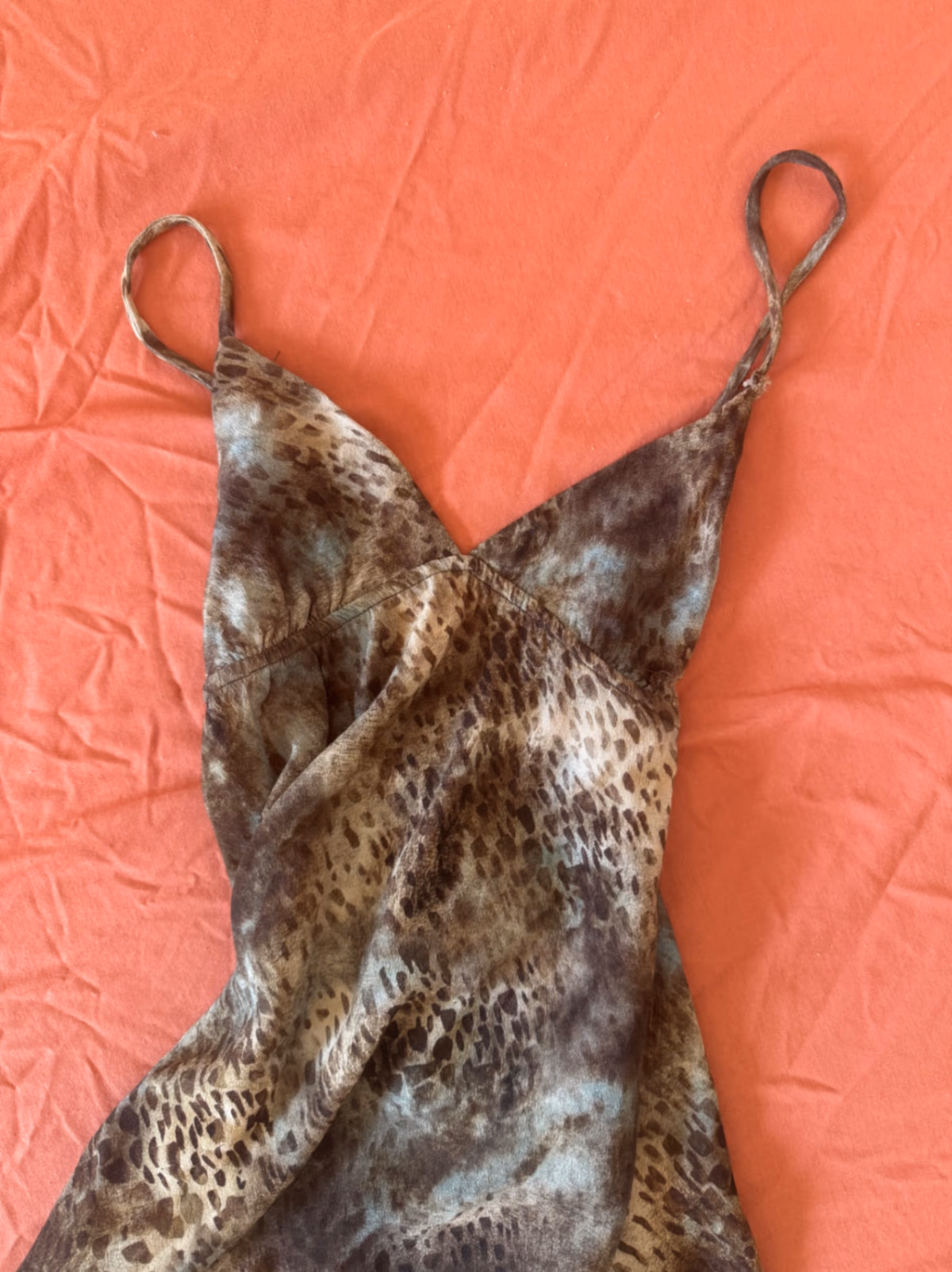 Pull&Bear animal print slip dress, photo 2
