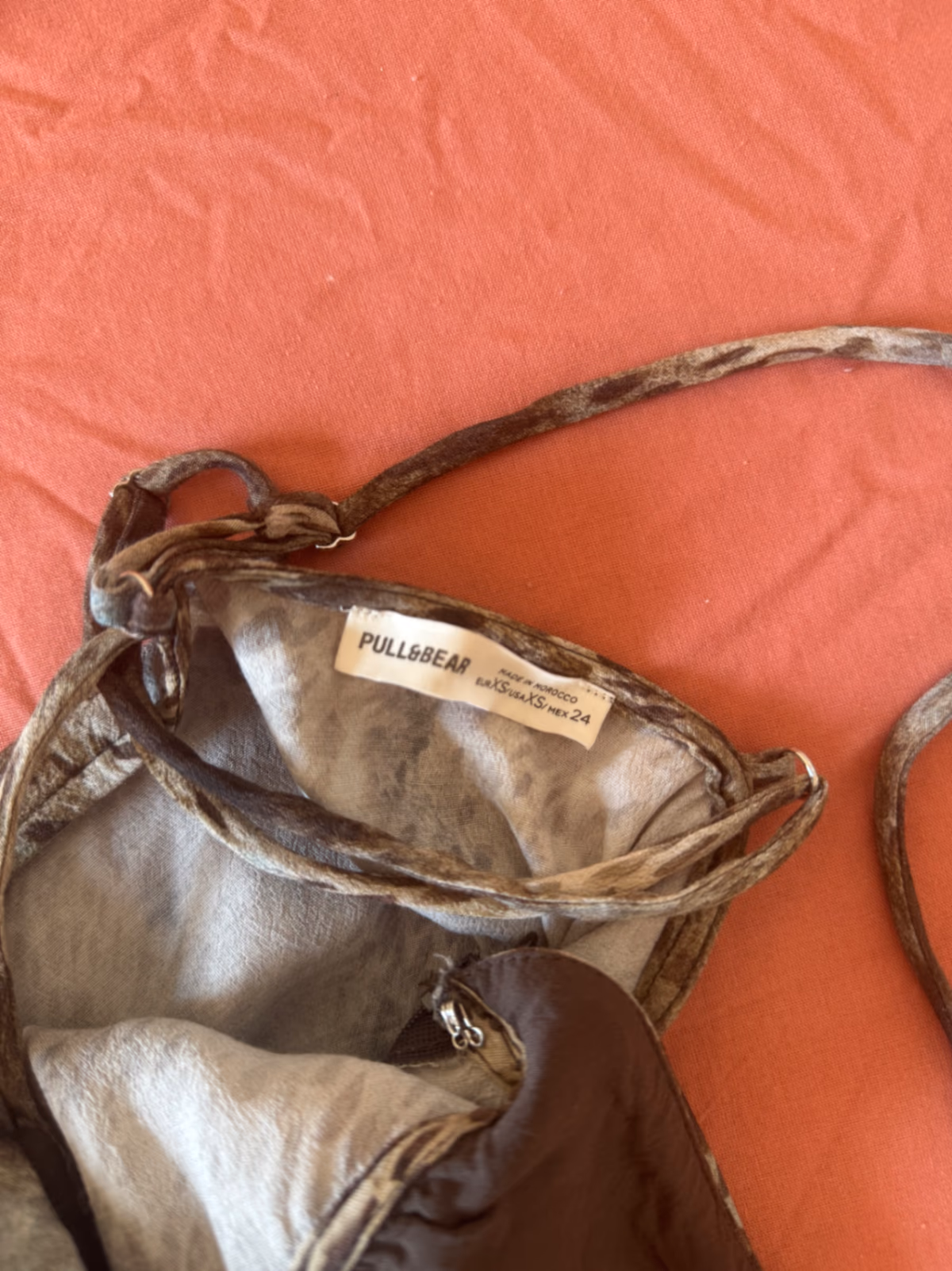 Pull&Bear animal print slip dress, photo 3