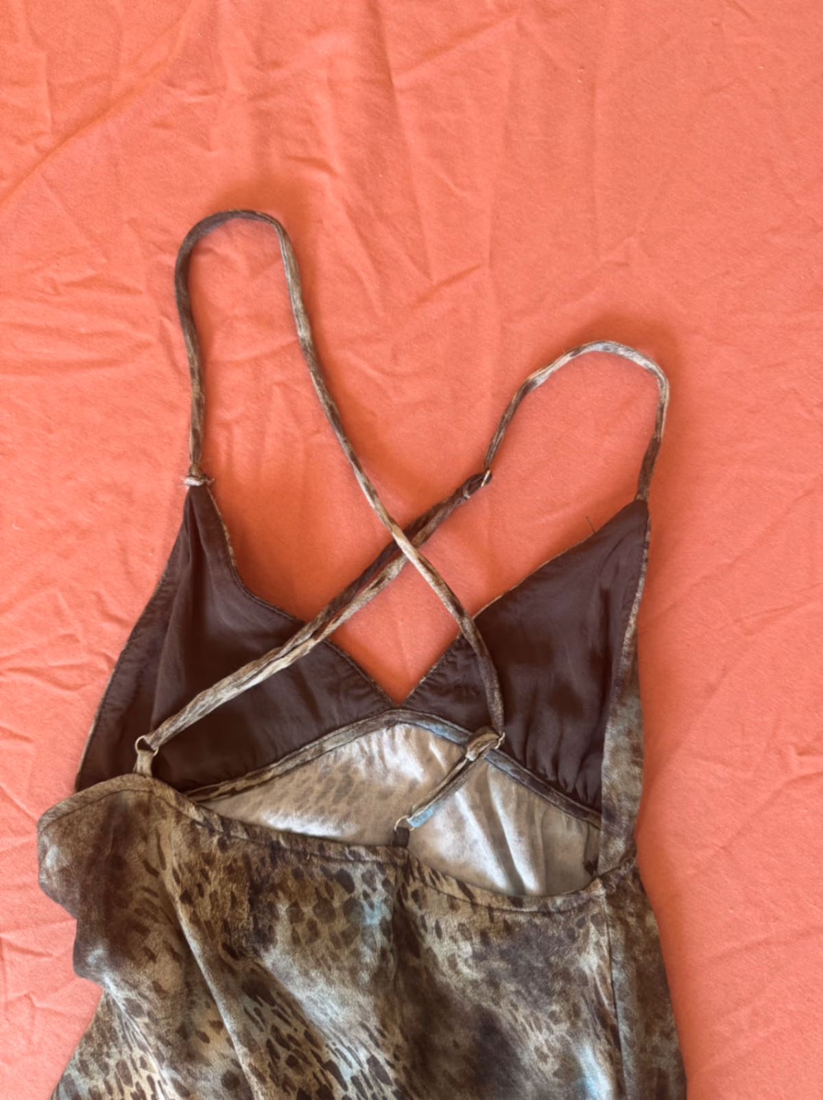 Pull&Bear animal print slip dress, photo 4