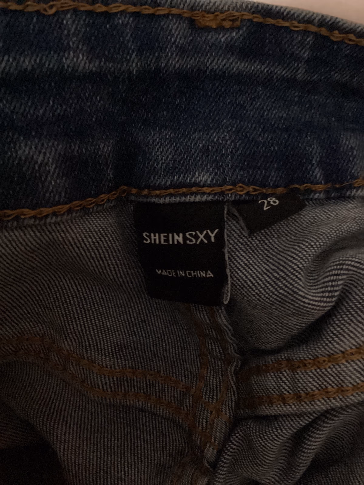 Blue High-Waisted Skinny Jeans, photo 3