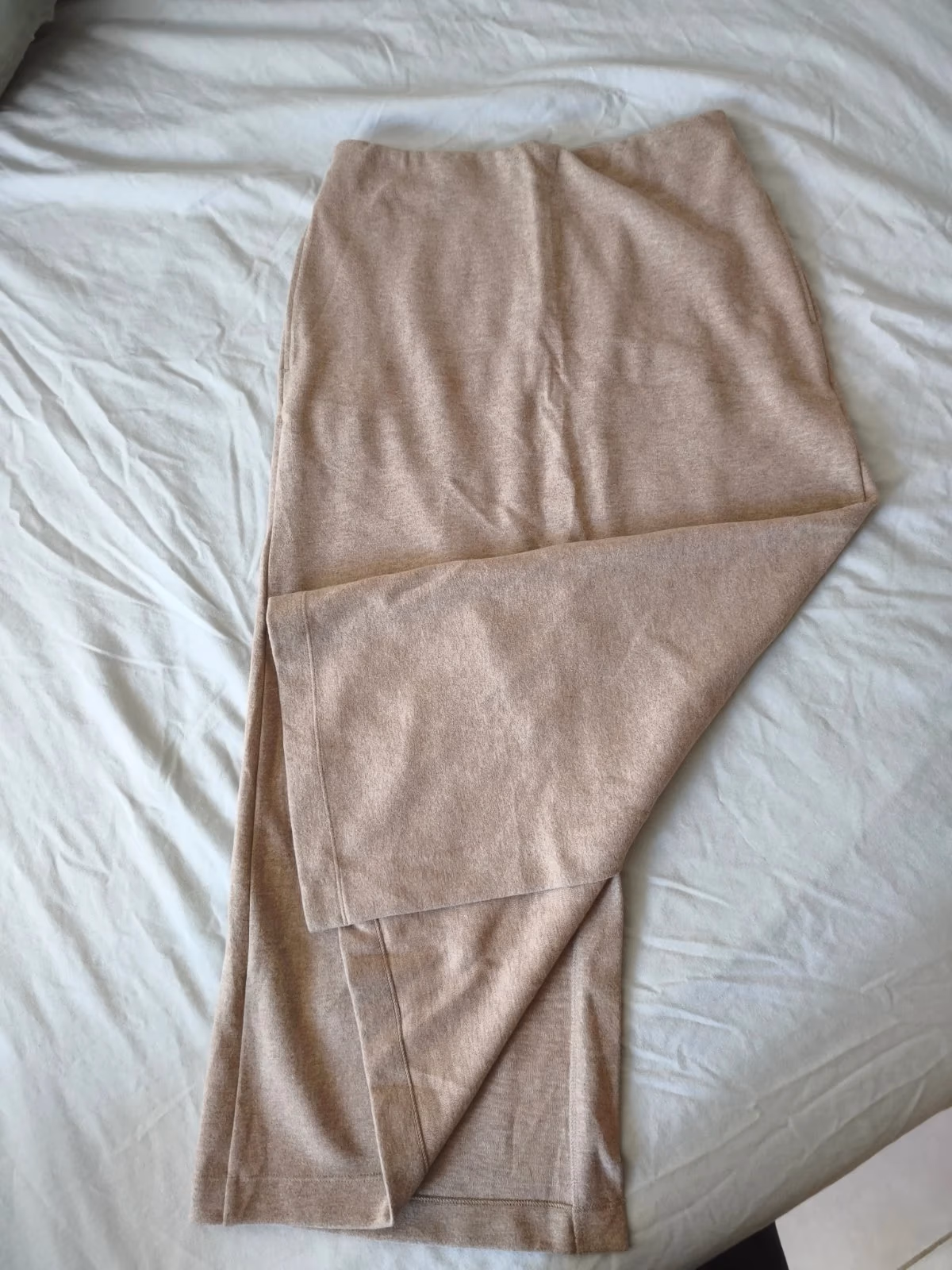 Gonna lunga casual beige di Uniqlo, foto 2