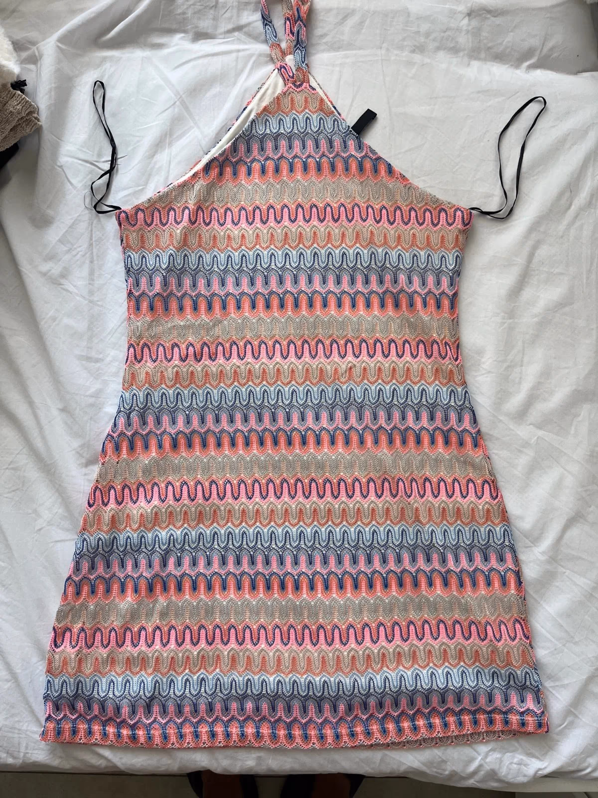 H&M Wavy Print Mini Dress, photo 2