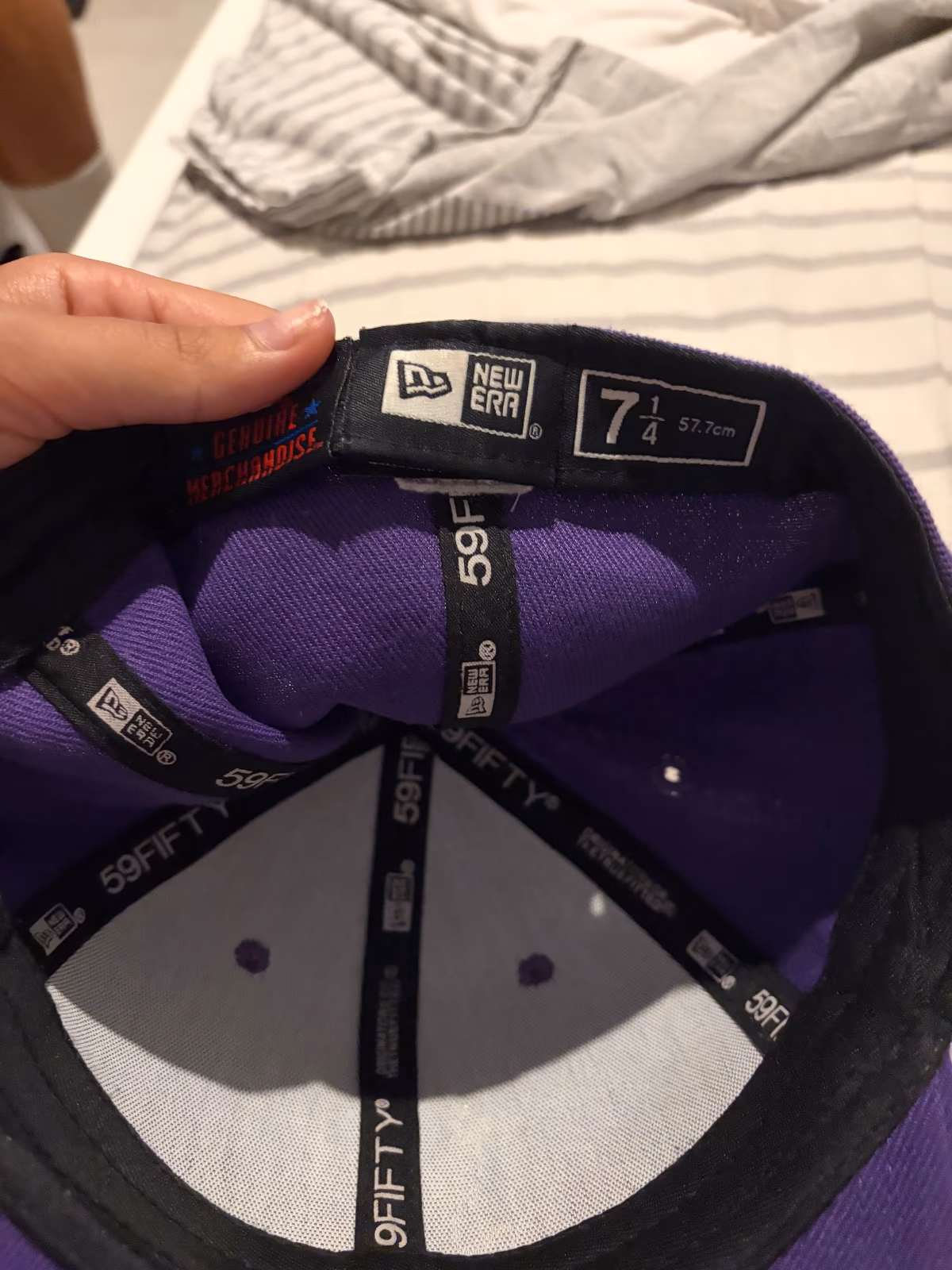 New Era Yankees Purple Cap, photo 3
