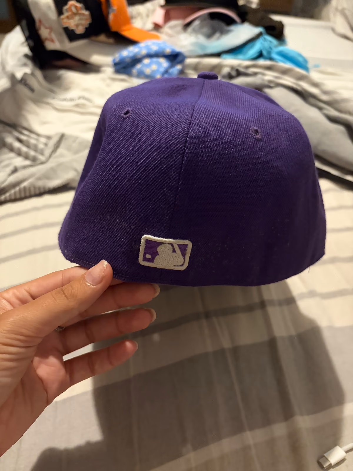 New Era Yankees Purple Cap, photo 2
