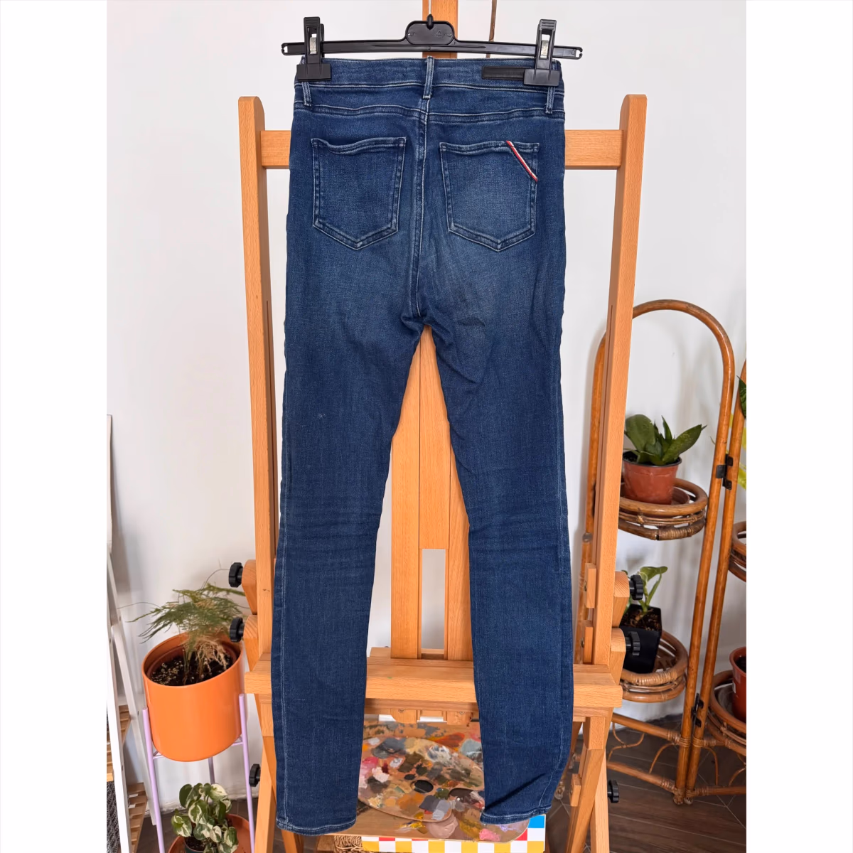 Vaqueros ajustados azules Tommy Hilfiger, foto 2