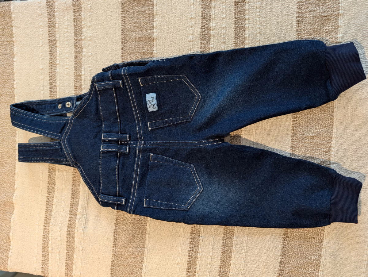 Baby Denim Dungarees, photo 4