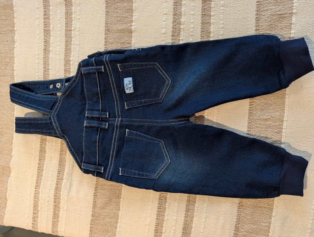 Baby Denim Dungarees, photo 3