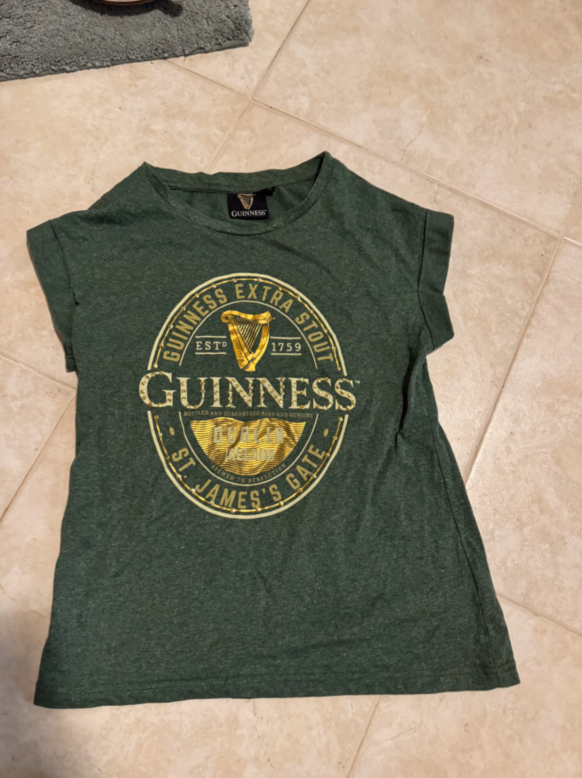 Green Guinness graphic t-shirt, photo 5