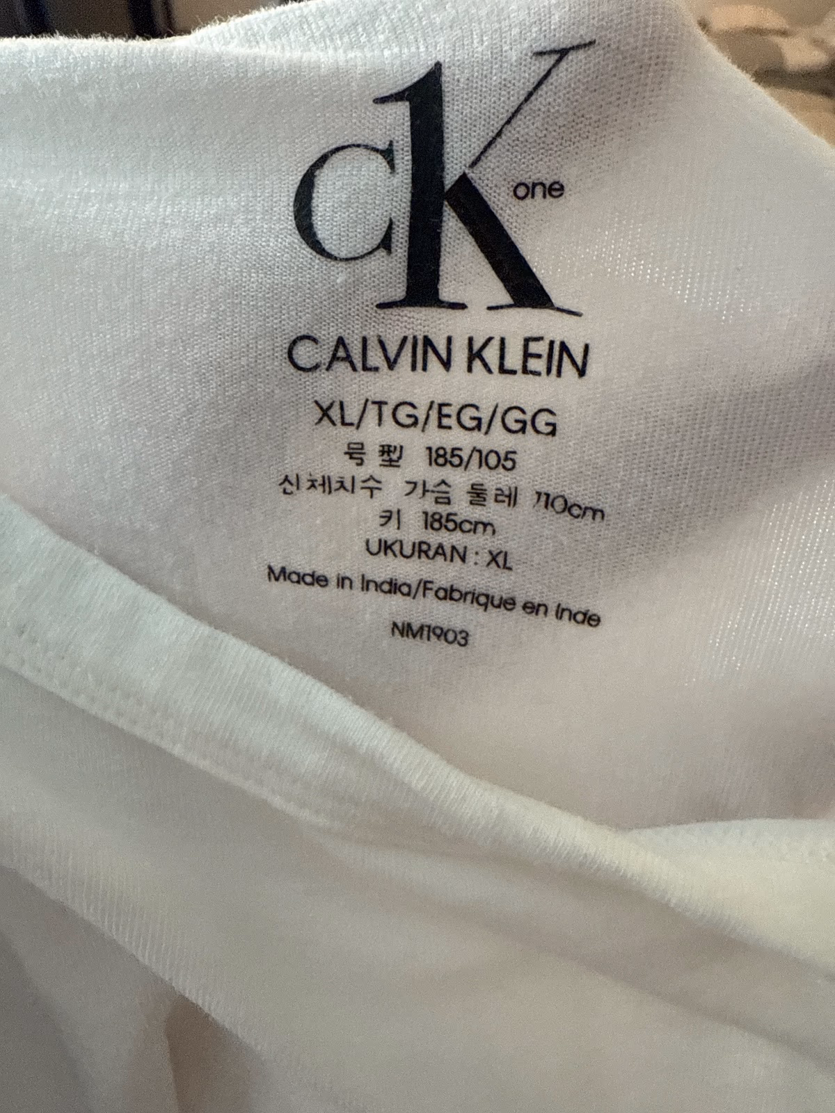 White logo T‑shirt, photo 2