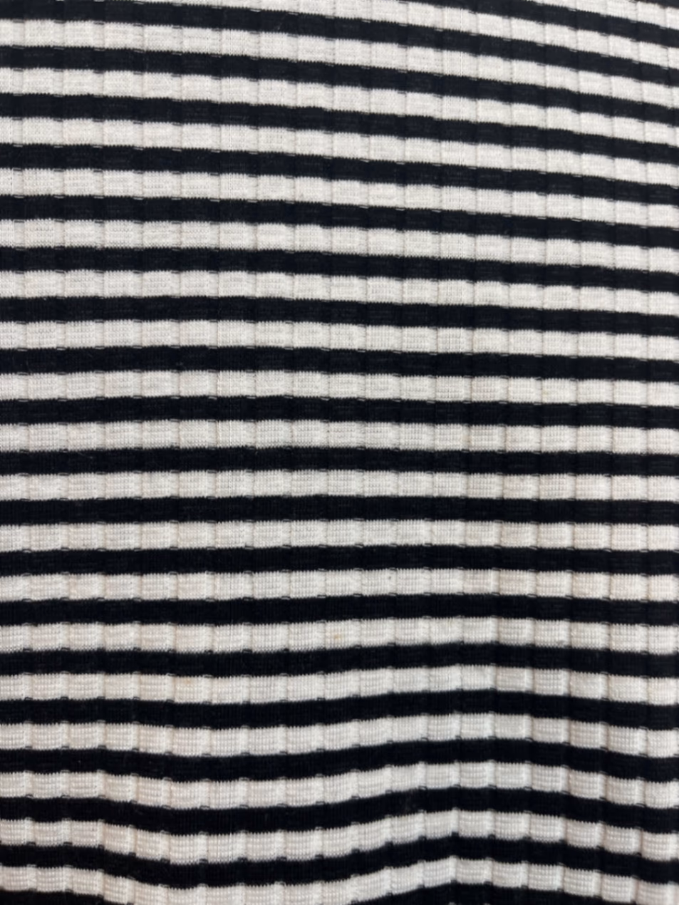Striped Ribbed Mock Neck Top, photo 3