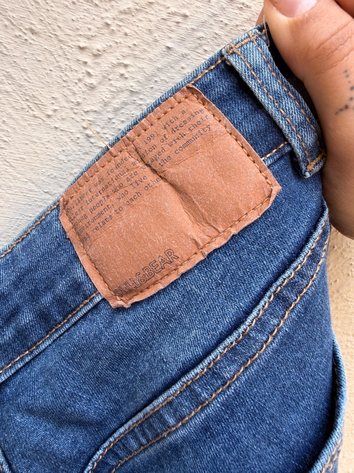 Pull&Bear Blue Skinny Jeans, photo 2