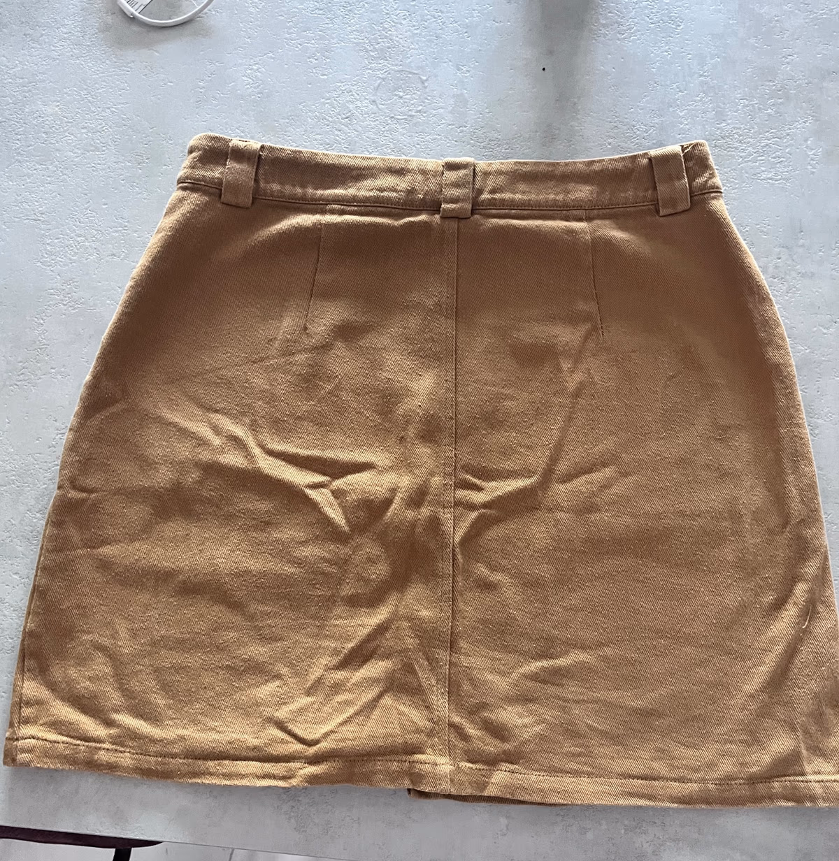 Button Camel  Skirt, photo 3