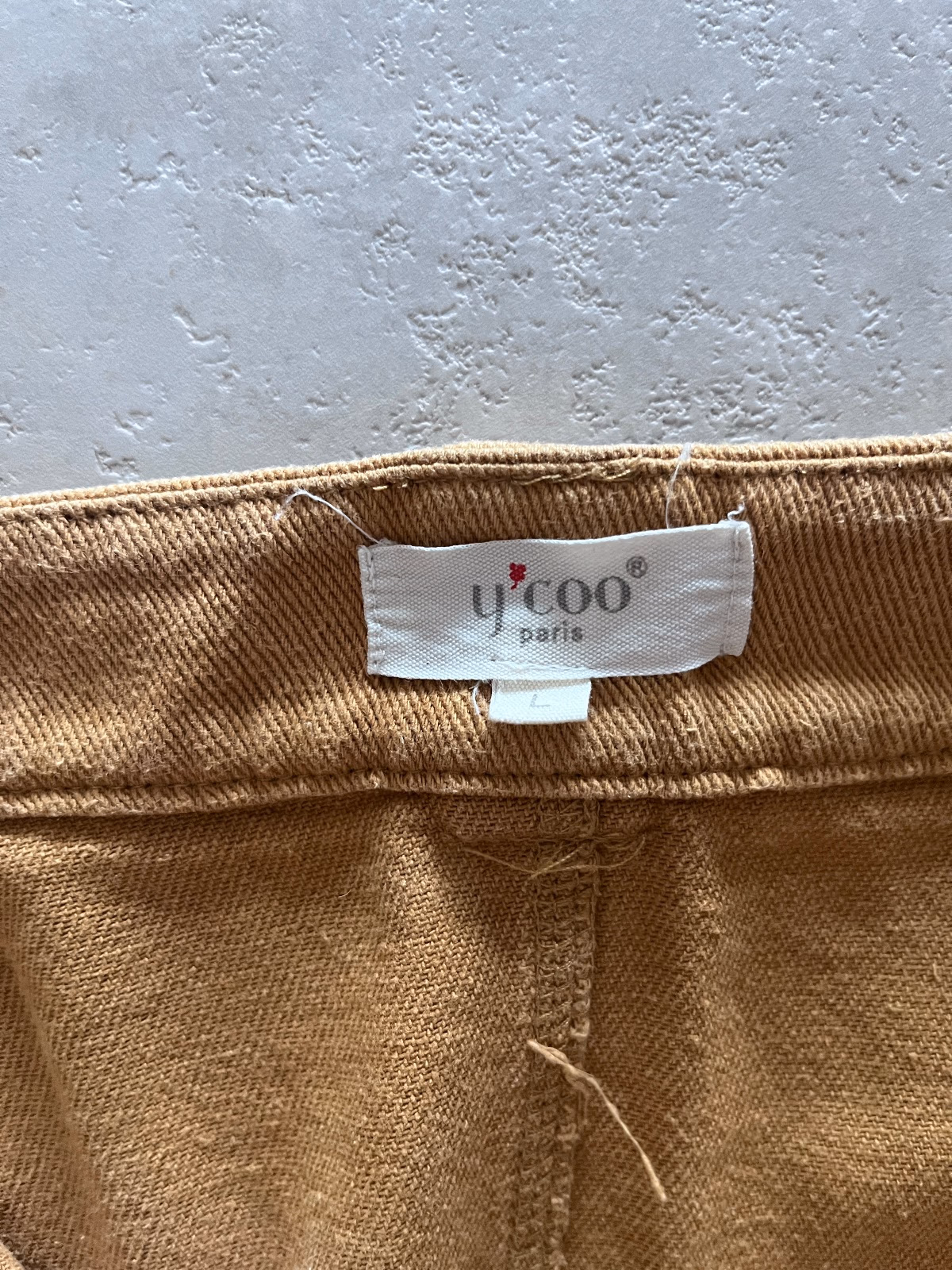 Button Camel  Skirt, photo 5