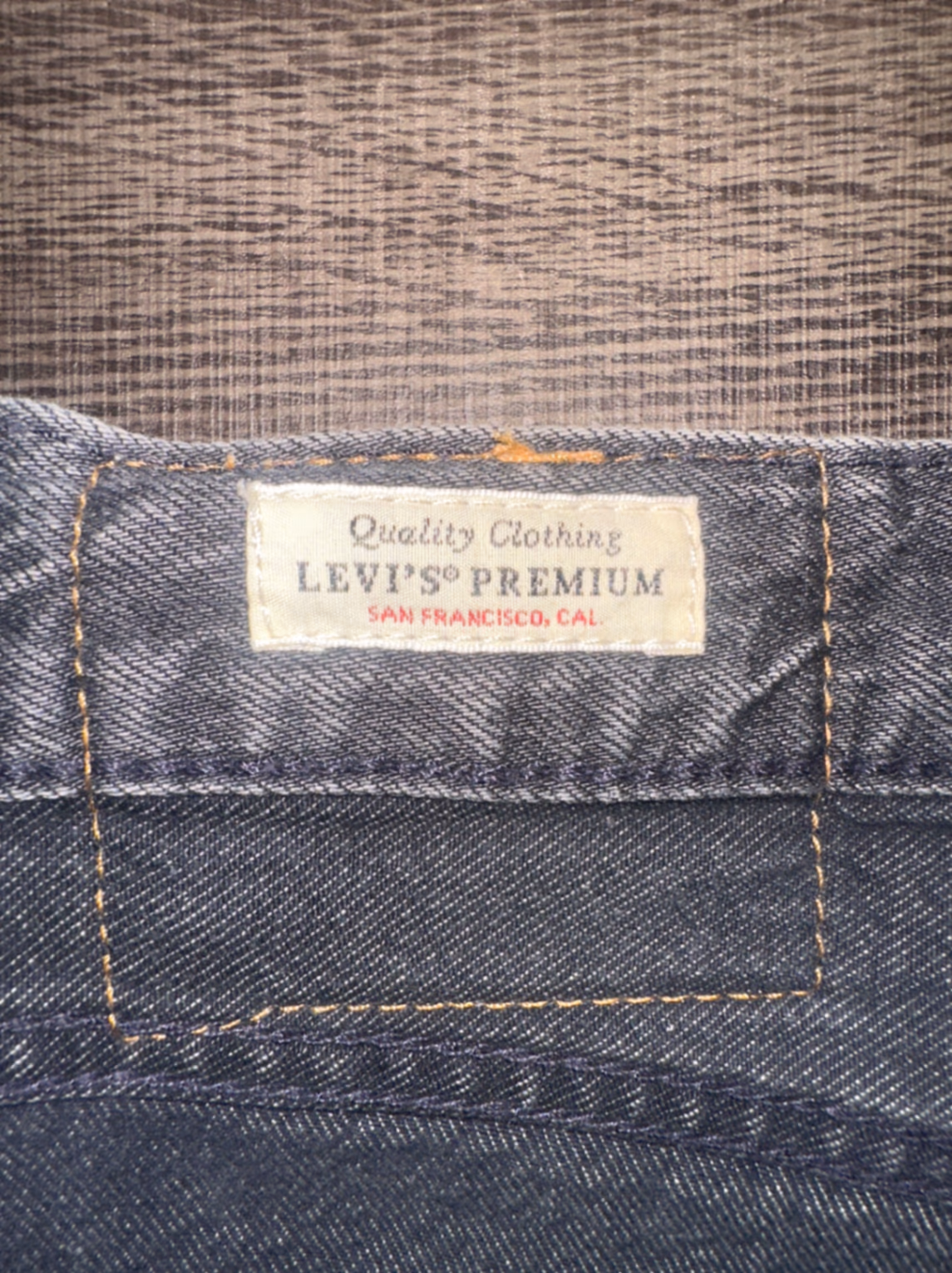 Calções de ganga Levi's 501 cinza escuro, fotografia 4