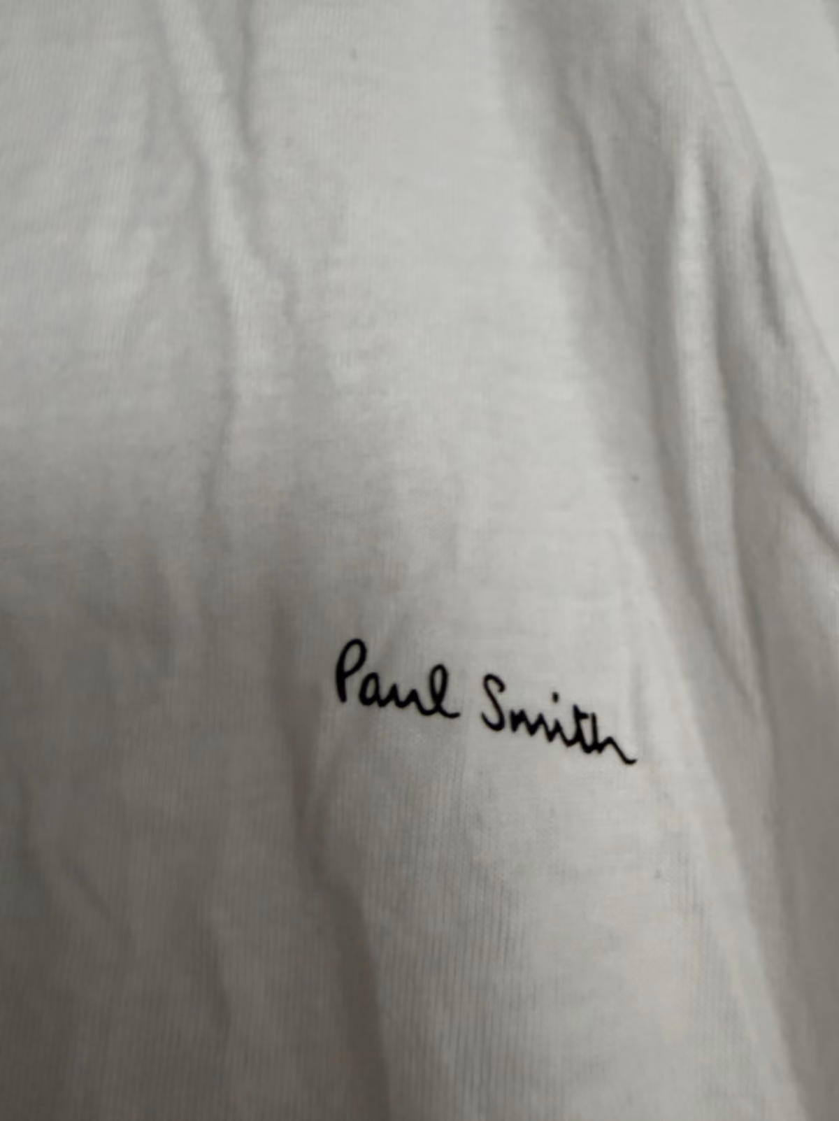 Paul Smith white cotton t-shirt, photo 3