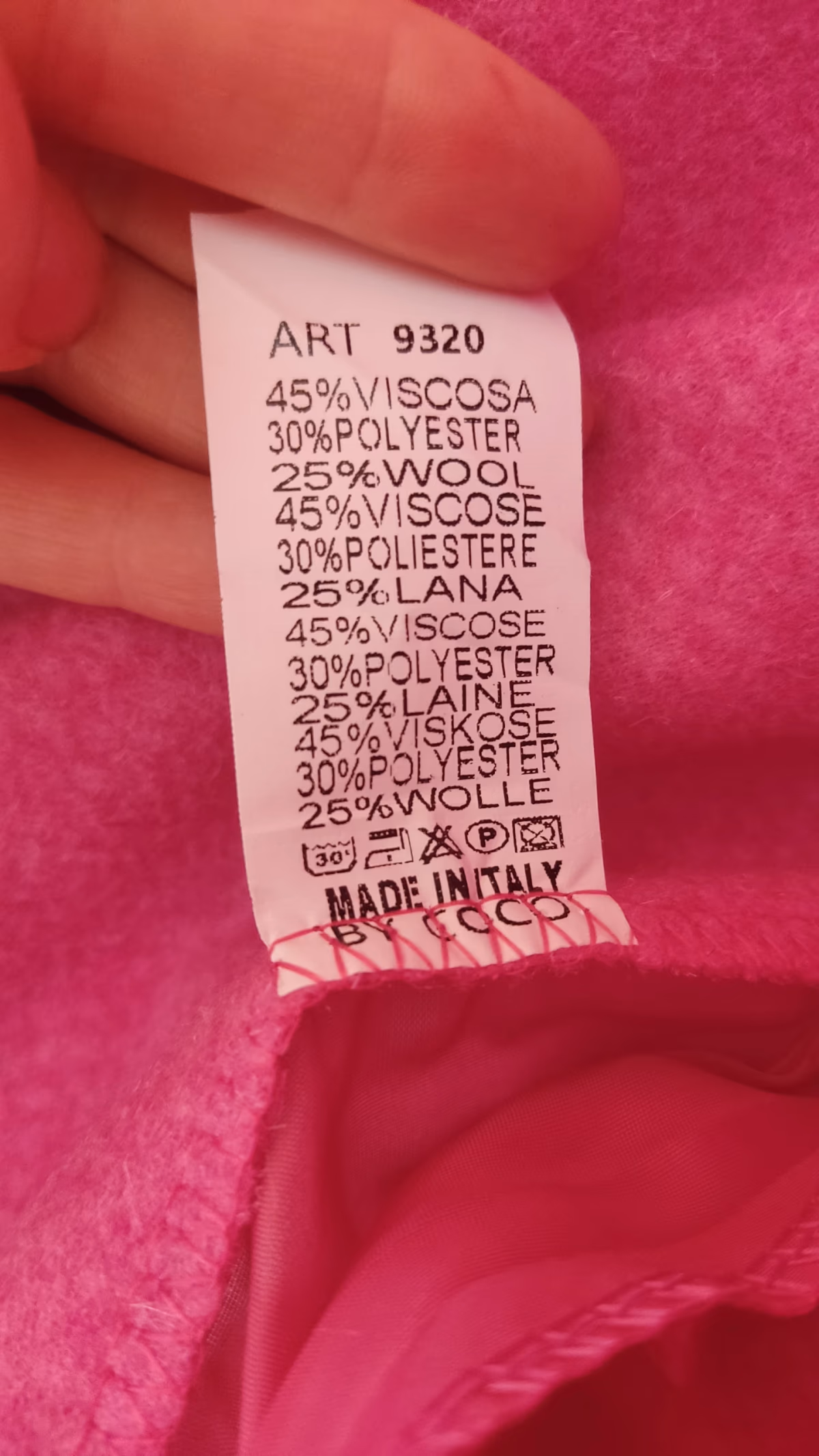 Fuchsia textured sleeveless cardigan, photo 2