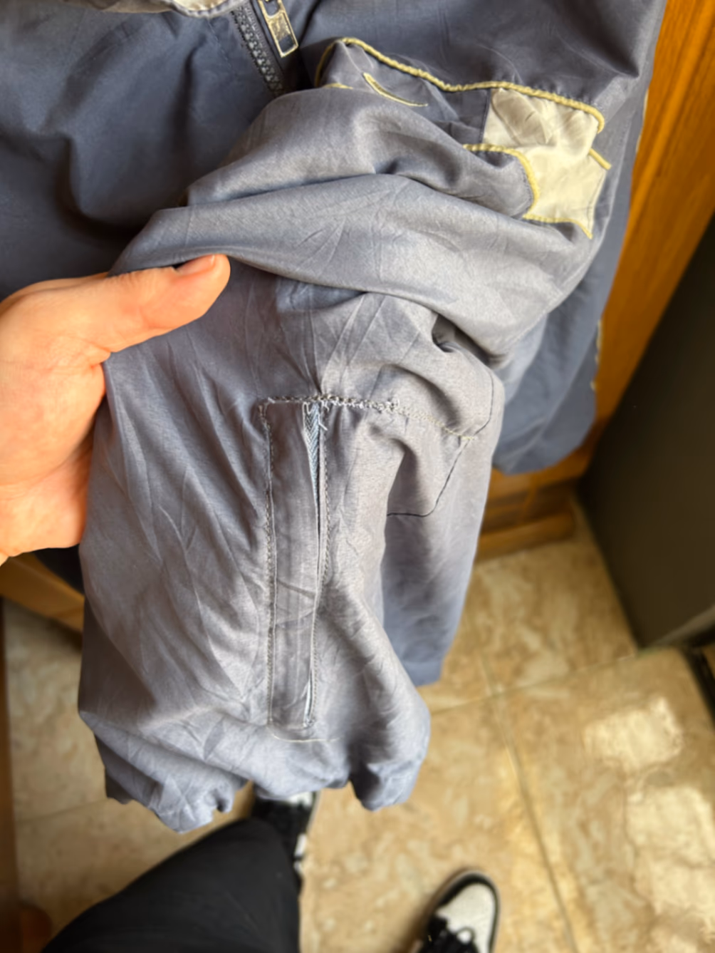 Vintage Nike Embroidered Track Jacket, photo 3