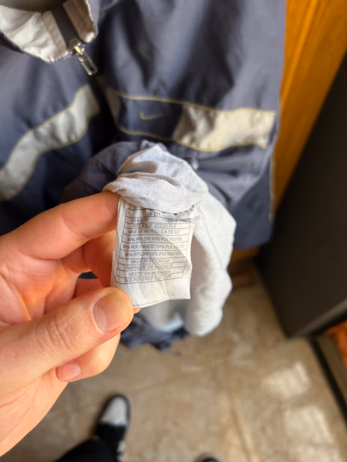 Vintage Nike Embroidered Track Jacket, photo 6