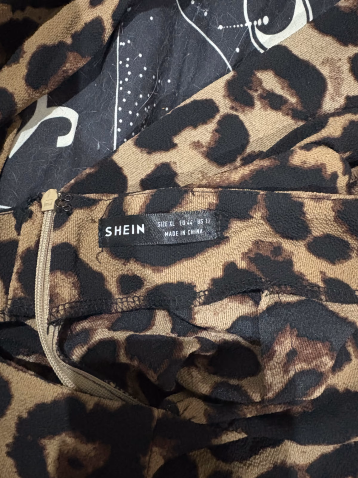 Leopard print sleeveless mini dress, photo 3