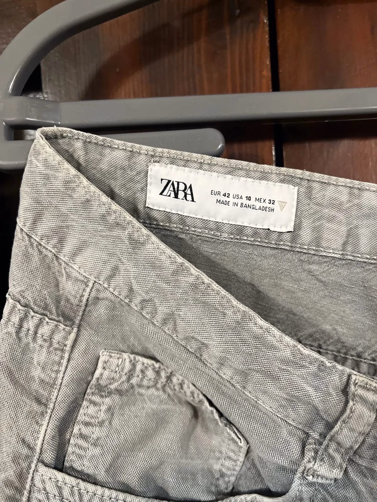 Zara Grey Casual Trousers, photo 2