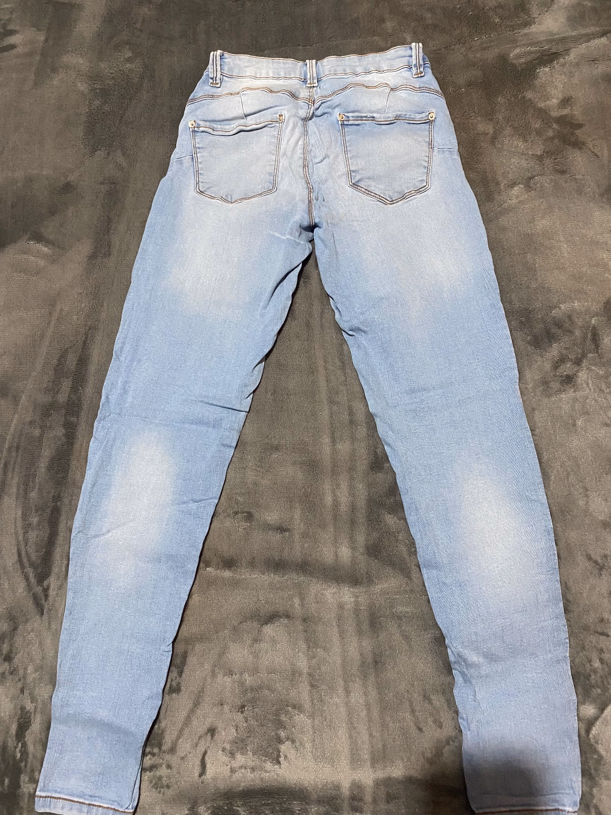 Terranova Light blue skinny jeans, photo 2
