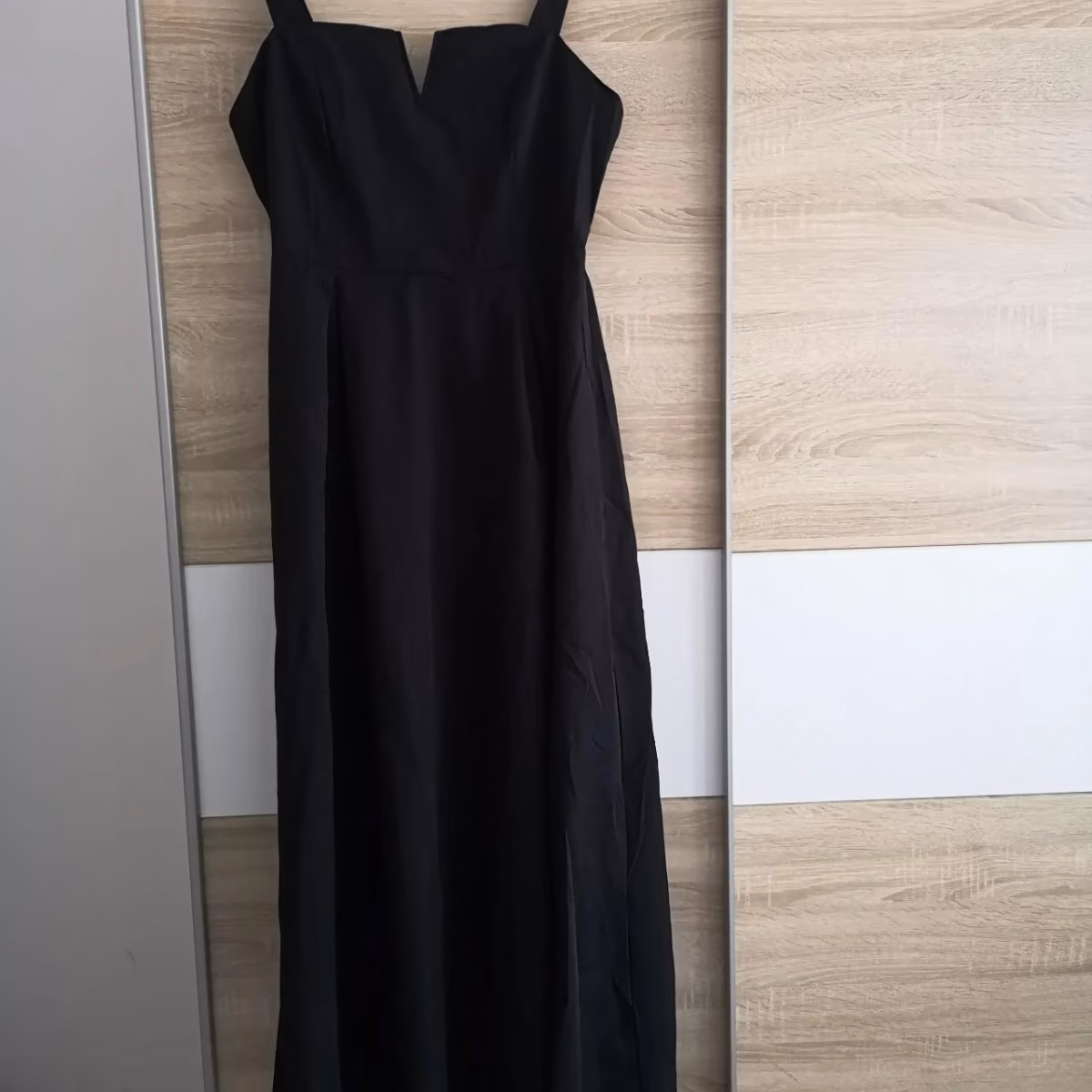 Elegant black maxi dress, photo 2