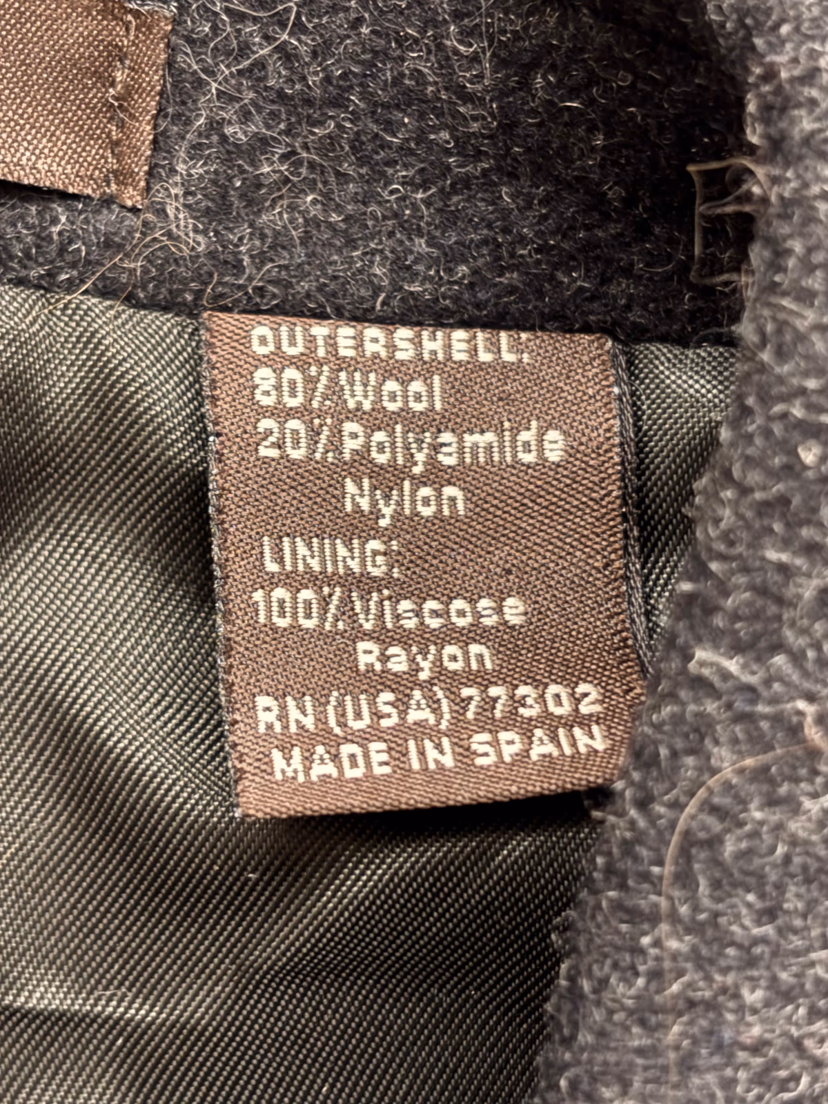 Dark Grey Coat for Men, photo 3