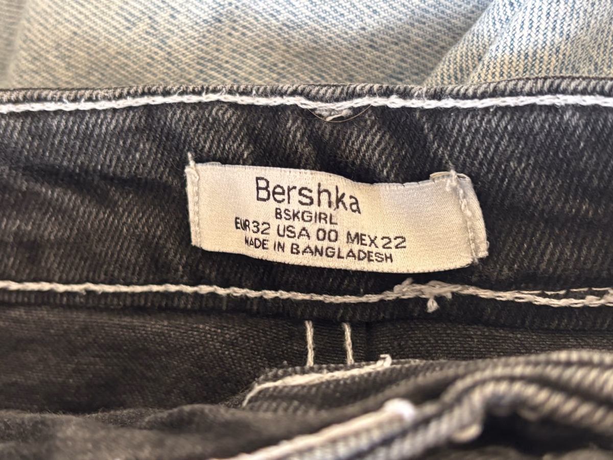 Black Denim Mini Skirt, photo 3
