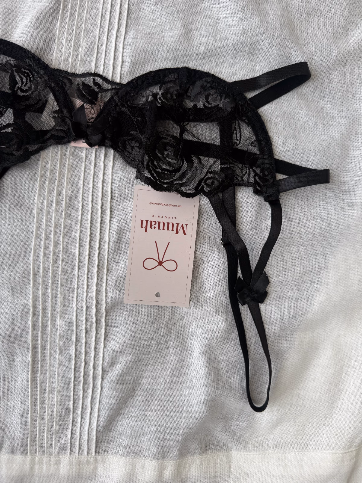 Conjunto de lingerie «Black Rose», fotografia 6