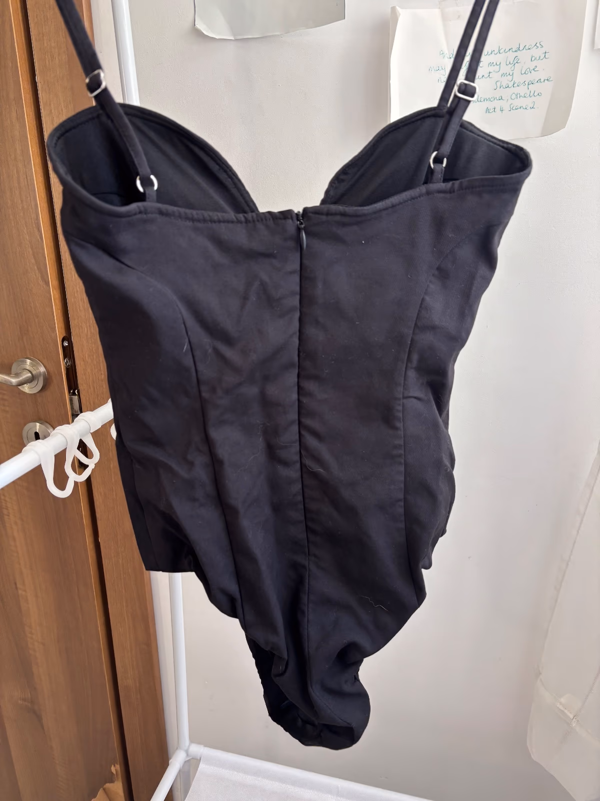 Zara black corset bodysuit, photo 2