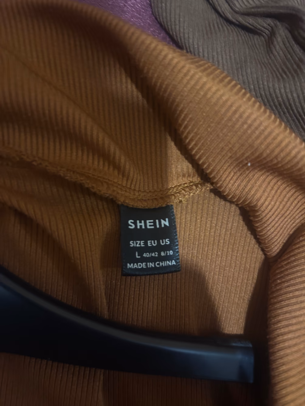 Ribbed Long Sleeve Polo Top, photo 4
