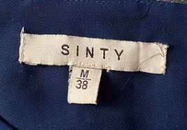 Sinty navy embroidered cami top (Vintage), photo 4