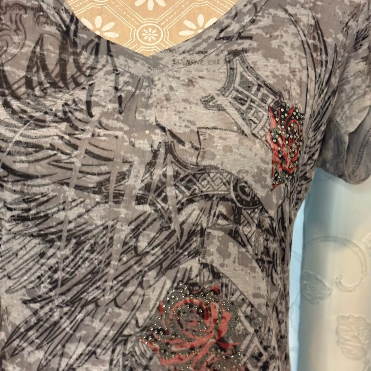 Maurices Grey Top Y2K, photo 3
