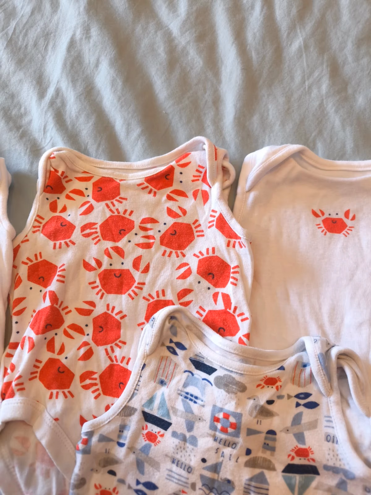 Baby boy nautical baby grows, photo 3