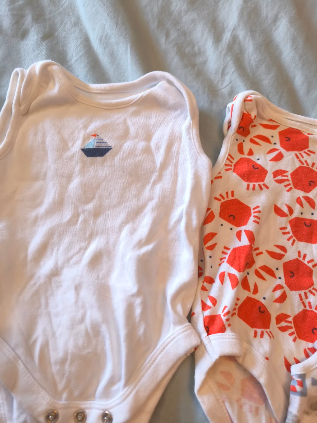 Baby boy nautical baby grows, photo 2