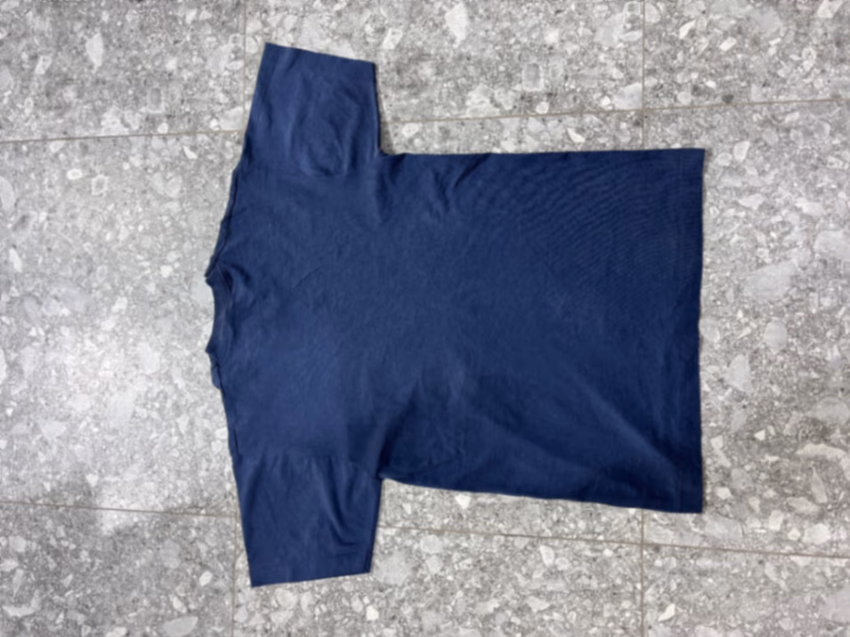 Vintage graphic print navy t-shirt, photo 3