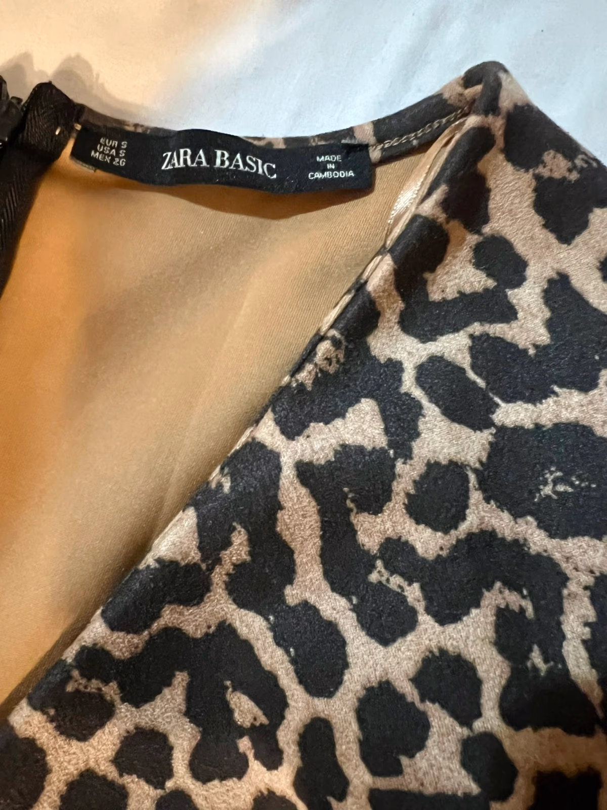 Zara leopard print mini dress, photo 2