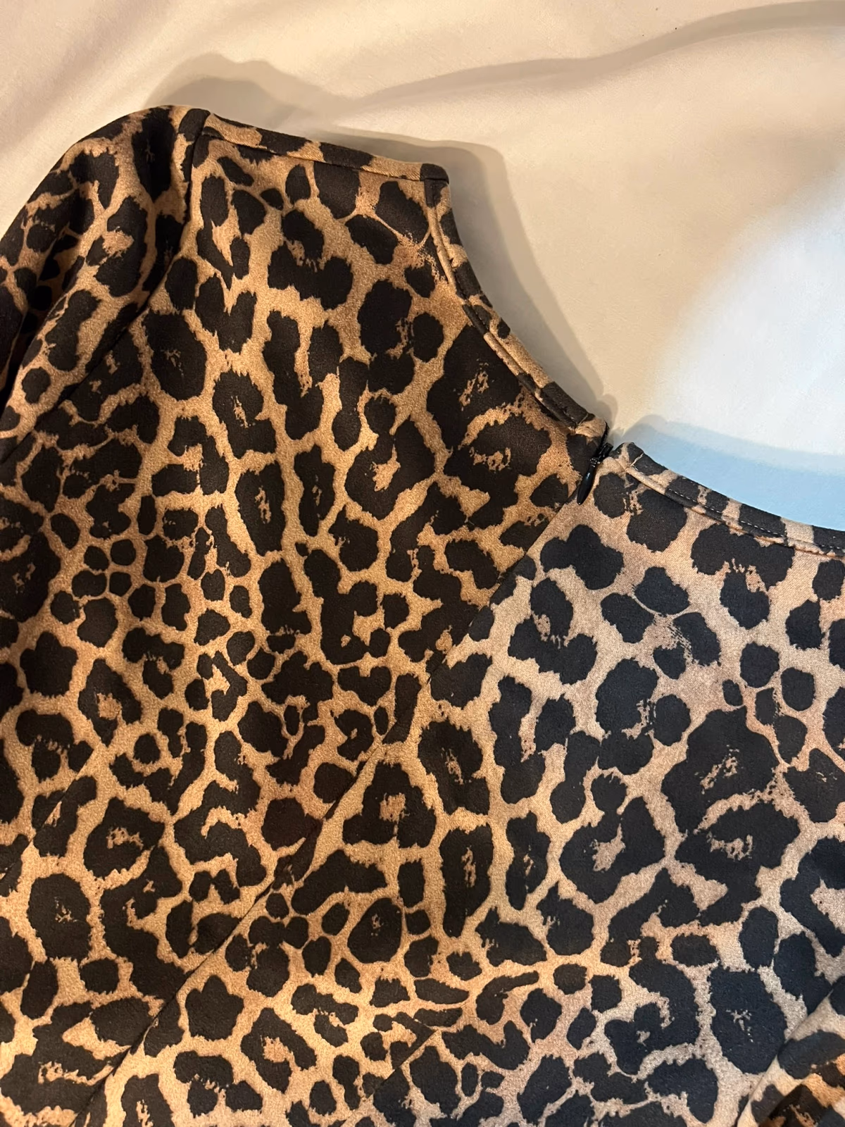Zara leopard print mini dress, photo 3