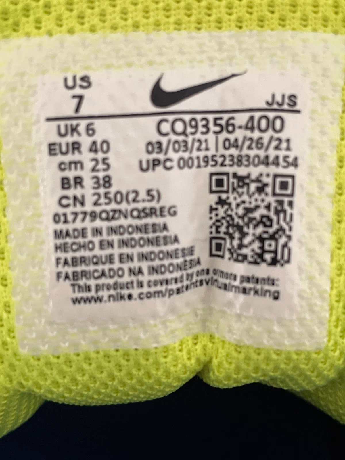 Scarpe da ginnastica Nike blu, foto 5