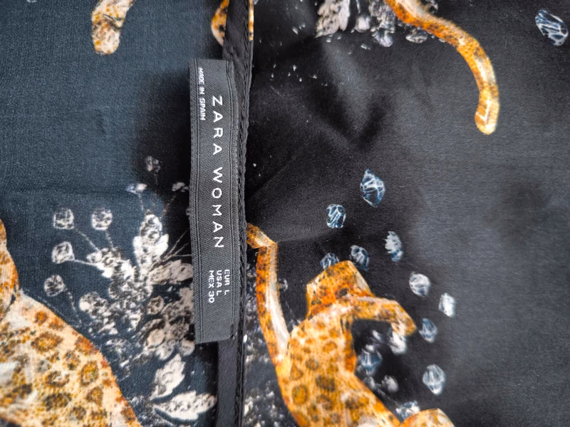 Zara Woman leopard print dress, photo 4