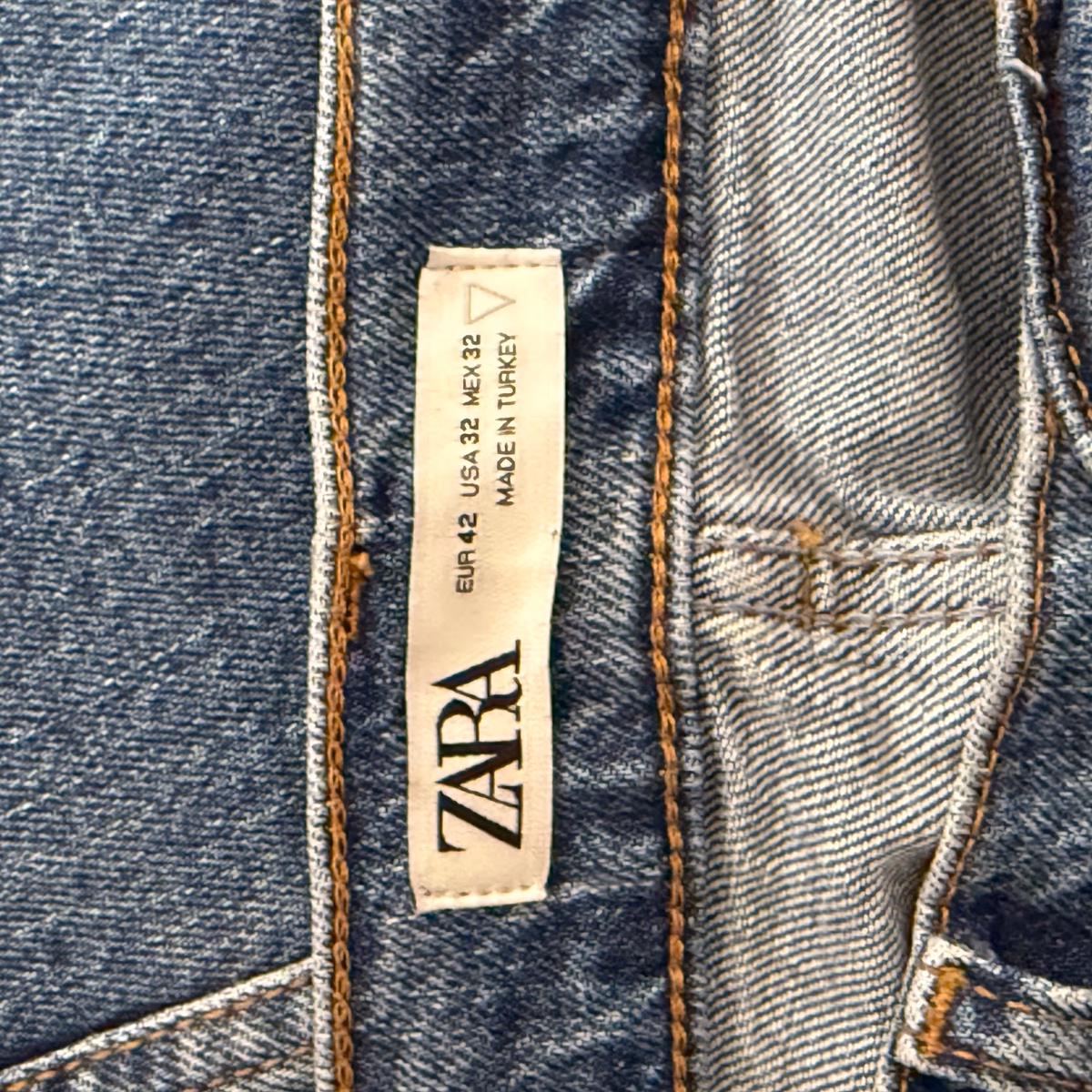 Jeans Zara Blue Denim, foto 3
