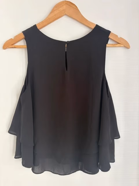 Top sin mangas a capas de Zara Basic, foto 2