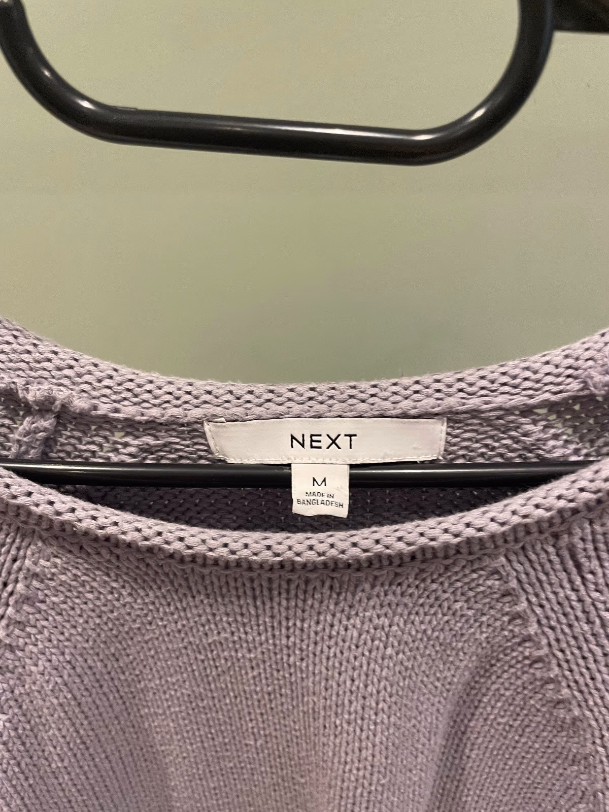 Next lavender knit top, photo 2