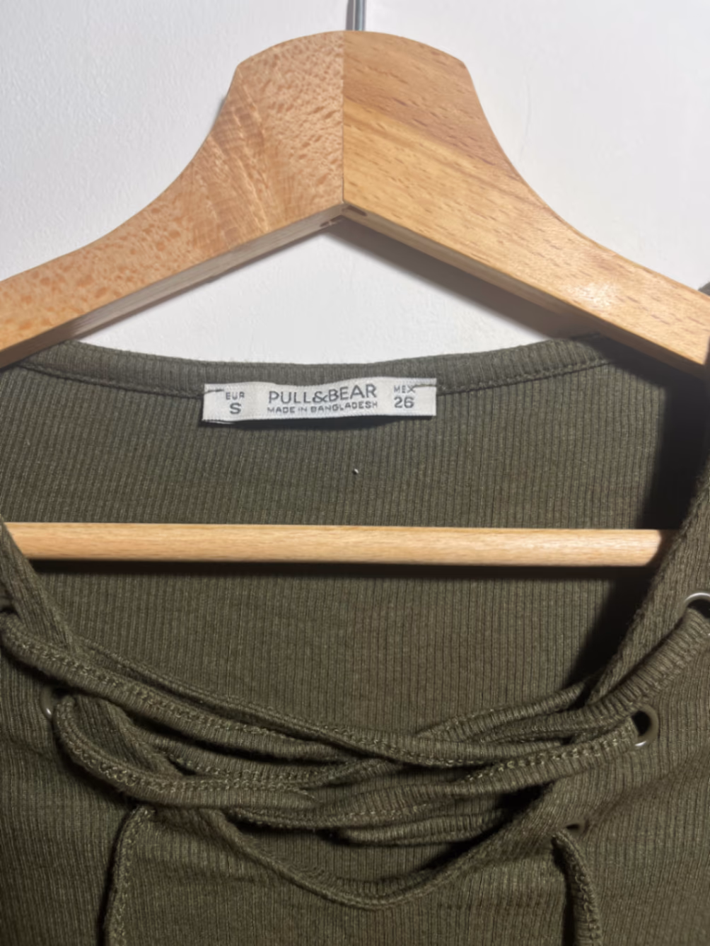 Lace Up Long Sleeve Top, photo 2